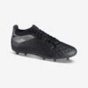 Chaussures De Rugby Moulées Terrain Sec Homme - RUGBY ADVANCE 500 FG Noir Gris -Sports De Balle chaussures de rugby moulees terrain sec homme rugby advance 500 fg noir gris