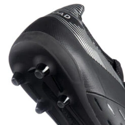 Chaussures De Rugby Moulées Terrain Sec Homme - RUGBY ADVANCE 500 FG Noir Gris -Sports De Balle chaussures de rugby moulees terrain sec homme rugby advance 500 fg noir gris 6