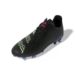 ADIDAS Chaussures De Rugby Vissées Terrain Gras Homme/Femme - MALICE SG Noir -Sports De Balle chaussures de rugby vissees terrain gras hommefemme malice sg noir 3