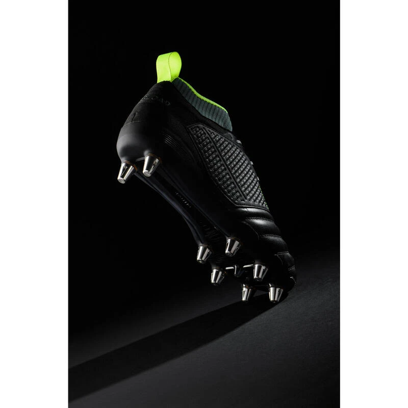 CHAUSSURES DE RUGBY VISSÉES TERRAIN GRAS IMPACT R900 8 Crampons HOMME NOIRE 7 CHAUSSURES DE RUGBY VISSÉES TERRAIN GRAS IMPACT R900 8 Crampons HOMME NOIRE – Image 5