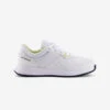 Artengo Chaussures De Tennis à Lacets Enfant - Essentiel Blanc Jaune -Sports De Balle chaussures de tennis a lacets enfant essentiel blanc jaune