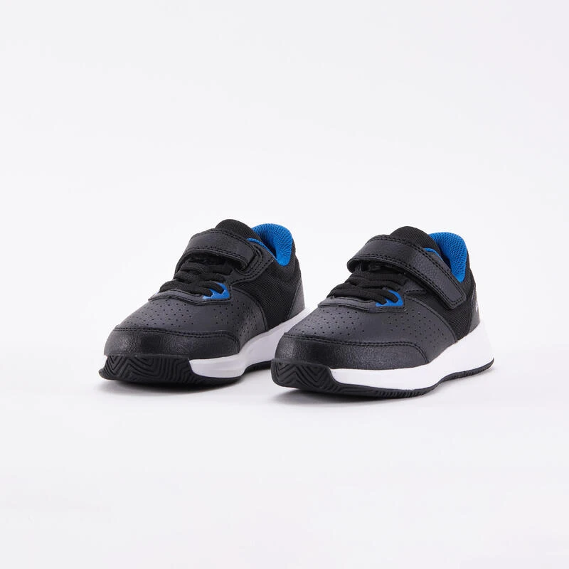 Artengo Chaussures De Tennis à Scratchs Enfant - Essentiel KD Noir Bleu 8 Artengo Chaussures De Tennis à Scratchs Enfant - Essentiel KD Noir Bleu – Image 6