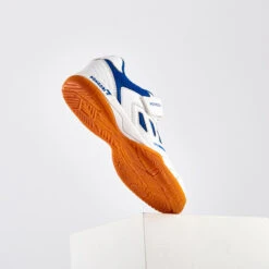 Chaussures De Tennis De Table Enfant TTS 500 Enfant - Blanc/Bleu 14 Chaussures De Tennis De Table Enfant TTS 500 Enfant - Blanc/Bleu -Sports De Balle chaussures de tennis de table enfant tts 500 enfant blancbleu 3