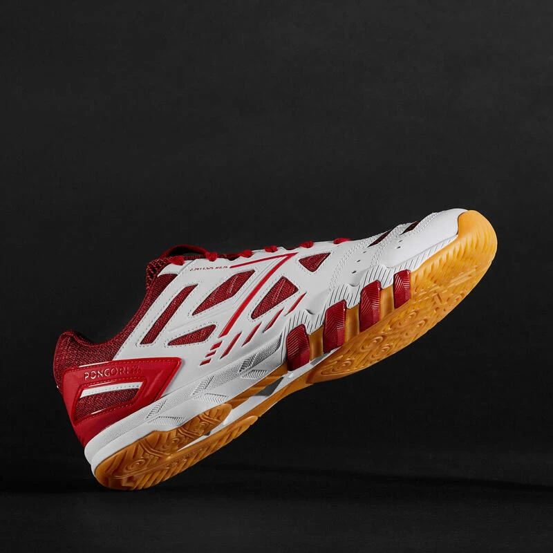 CHAUSSURES DE TENNIS DE TABLE TTS 560 ROUGE/BLANCHE 5 CHAUSSURES DE TENNIS DE TABLE TTS 560 ROUGE/BLANCHE – Image 3