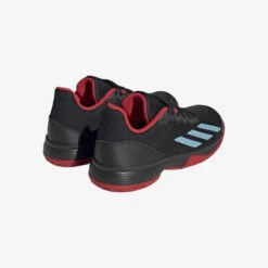 ADIDAS CHAUSSURES DE TENNIS ENFANT COURTFLASH MULTICOURT NOIR -Sports De Balle chaussures de tennis enfant courtflash multicourt noir 4