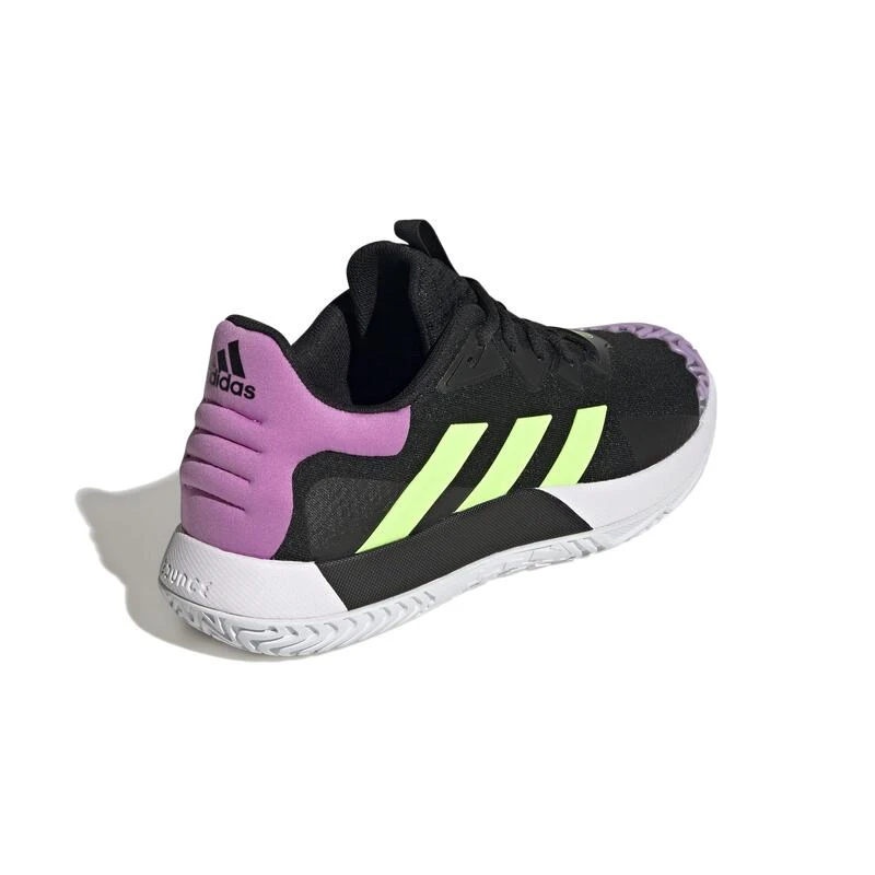 Chaussures De Tennis Homme Multicourt - Adidas SoleMatch Control Noir Viole Vert 8 Chaussures De Tennis Homme Multicourt - Adidas SoleMatch Control Noir Viole Vert – Image 6