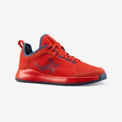 Artengo CHAUSSURES DE TENNIS HOMME TS130 ROUGES MULTI COURT