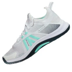 Chaussures De Volley-ball FIT Pour Joueuses Régulières, Blanches Et Vert Menthe -Sports De Balle chaussures de volley ball fit pour joueuses regulieres blanches et vert menthe 5