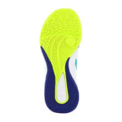 Chaussures De Volley-ball VS100 Confort à Lacets Blanche/blue Et Vert. 8 Chaussures De Volley-ball VS100 Confort à Lacets Blanche/blue Et Vert. -Sports De Balle chaussures de volley ball vs100 confort a lacets blancheblue et vert 2