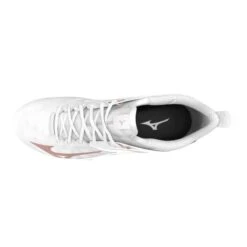 Mizuno Chaussures De Volley Femme Dimension Low - Blanc/Rose 8 Mizuno Chaussures De Volley Femme Dimension Low - Blanc/Rose -Sports De Balle chaussures de volley femme dimension low blancrose 2