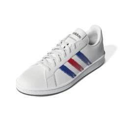 ADIDAS Chaussures Homme - Grand Court Blanc -Sports De Balle chaussures homme grand court blanc 2