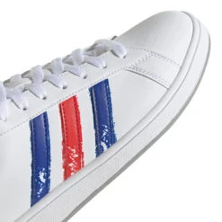 ADIDAS Chaussures Homme - Grand Court Blanc -Sports De Balle chaussures homme grand court blanc 4
