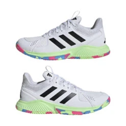 Chaussures Indoor Femme Adidas Court Flight -Sports De Balle chaussures indoor femme adidas court flight 3
