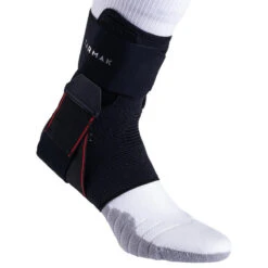 Chevillère De Maintien Ligamentaire Gauche/droite Homme/femme STRONG 500 Noire -Sports De Balle chevillere de maintien ligamentaire gauchedroite hommefemme strong 500 noire 5