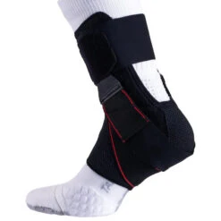 Chevillère De Maintien Ligamentaire Gauche/droite Homme/femme STRONG 500 Noire -Sports De Balle chevillere de maintien ligamentaire gauchedroite hommefemme strong 500 noire 6