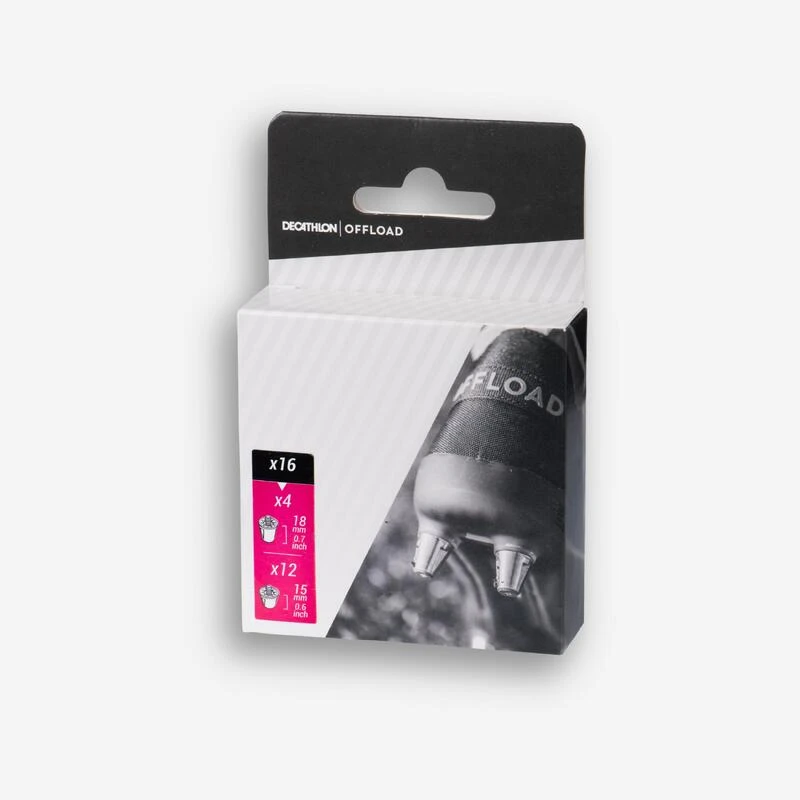 CRAMPONS A VISSER RUGBY ALU 15/18 MM 3 CRAMPONS A VISSER RUGBY ALU 15/18 MM