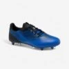 CRAMPONS DE RUGBY MOULÉES TERRAIN SEC HOMME/FEMME - SCORE R500 FG BLEU NOIR -Sports De Balle crampons de rugby moulees terrain sec hommefemme score r500 fg bleu noir
