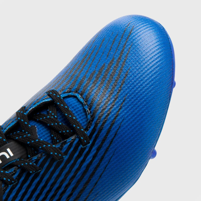 CRAMPONS DE RUGBY MOULÉES TERRAIN SEC HOMME/FEMME - SCORE R500 FG BLEU NOIR 7 CRAMPONS DE RUGBY MOULÉES TERRAIN SEC HOMME/FEMME - SCORE R500 FG BLEU NOIR – Image 5