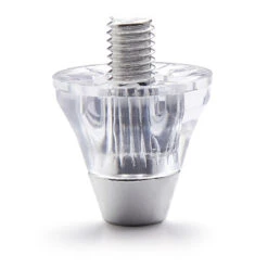 Kipsta Crampons Vissés Universels De Football Transparents En Aluminium 11-13mm -Sports De Balle crampons visses universels de football transparents en aluminium 11 13mm 2