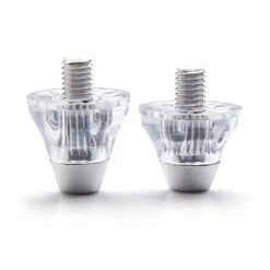 Kipsta Crampons Vissés Universels De Football Transparents En Aluminium 11-13mm -Sports De Balle crampons visses universels de football transparents en aluminium 11 13mm 3