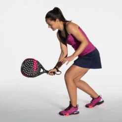 Débardeur De Padel Technique Et Respirant Femme-900 Violet -Sports De Balle debardeur de padel technique et respirant femme 900 violet 5