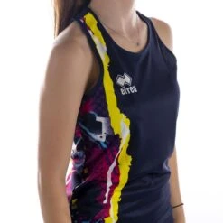 Debardeur Errea Pamela Padel Bleu Femme -Sports De Balle debardeur errea pamela padel bleu femme 3