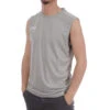 Débardeur Gris Aux Bandes Jaunes Homme Hungaria Training Pro Sleveless -Sports De Balle debardeur gris aux bandes jaunes homme hungaria training pro sleveless