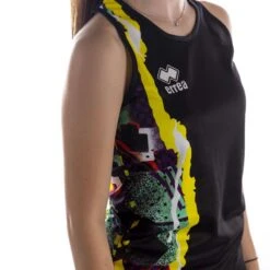 Débardeurs Errea Pamela Padel Noir Femme -Sports De Balle debardeurs errea pamela padel noir femme 3