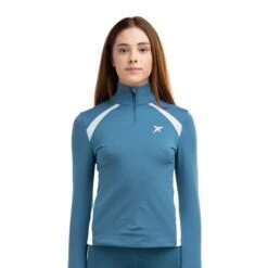 Drop Shot Frida - Sweat à Manches Longues En Bleu Et Rose