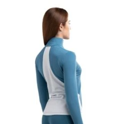 Drop Shot Frida - Sweat à Manches Longues En Bleu Et Rose -Sports De Balle drop shot frida sweat a manches longues en bleu et rose 3