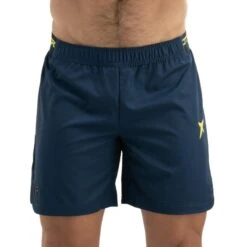 Drop Shot Zaven Short Technique Pour Homme Bleu Lime