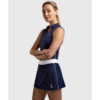 Elegance T-shirt De Tennis/Padel/Golf Femme Bleu Marine -Sports De Balle elegance t shirt de tennispadelgolf femme bleu marine