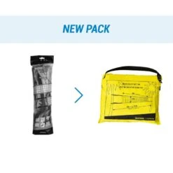 Filet De Beach-volley BV100 Jaune -Sports De Balle filet de beach volley bv100 jaune 9