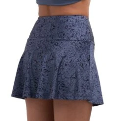 Jupe De Padel Drop Shot Cora Pour Femmes En Bleu -Sports De Balle jupe de padel drop shot cora pour femmes en bleu 3