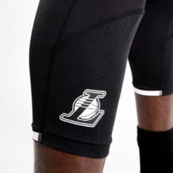 Legging 3/4 De Basketball NBA Los Angeles Lakers Adulte - 500 Noir -Sports De Balle legging 34 de basketball nba los angeles lakers adulte 500 noir 3