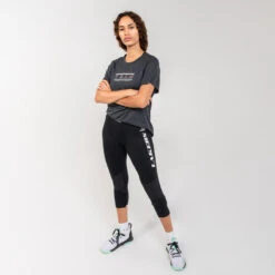 Legging 3/4 De Basketball NBA Los Angeles Lakers Adulte - 500 Noir -Sports De Balle legging 34 de basketball nba los angeles lakers adulte 500 noir 8