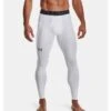 LEGGING DE COMPRESSION UNDER ARMOUR BLANC -Sports De Balle legging de compression under armour blanc