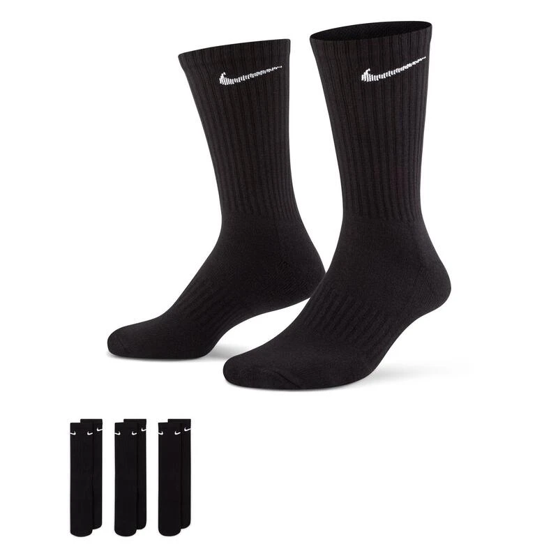 Lot De 3 Chaussettes Nike Everyday Cushion Crew Adulte 3 Lot De 3 Chaussettes Nike Everyday Cushion Crew Adulte