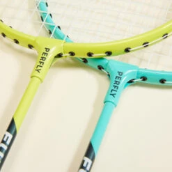 Lot De Raquettes De Badminton Pour Adulte Fun BR130 - Turquoise/Vert Citron -Sports De Balle lot de raquettes de badminton pour adulte fun br130 turquoisevert citron 3