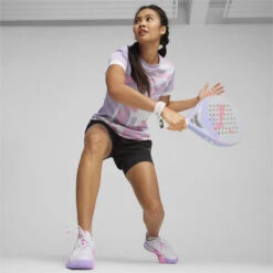 Maillot à Motif IndividualGOAL Femme PUMA Vivid Violet Purple -Sports De Balle maillot a motif individualgoal femme puma vivid violet purple 4