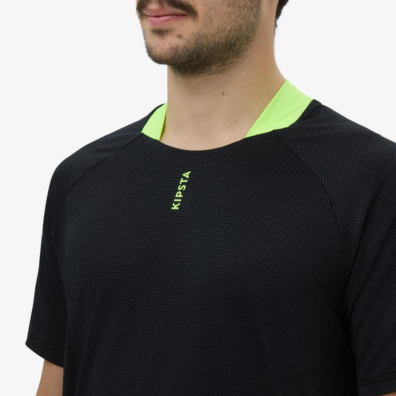 Maillot De Volley-ball VTS TRAINING Homme Noir Et Vert 6 Maillot De Volley-ball VTS TRAINING Homme Noir Et Vert – Image 4