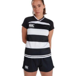 Maillot Rayé Femme Canterbury Vapodri Evader -Sports De Balle maillot raye femme canterbury vapodri evader 3
