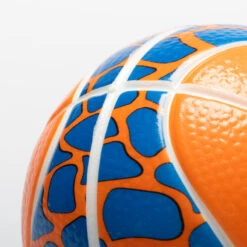 Mini Ballon De Basketball En Mousse Taille 1 Enfant - K100 Orange Bleu -Sports De Balle mini ballon de basketball en mousse taille 1 enfant k100 orange bleu 3