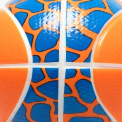 Mini Ballon De Basketball En Mousse Taille 1 Enfant - K100 Orange Bleu -Sports De Balle mini ballon de basketball en mousse taille 1 enfant k100 orange bleu 4