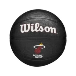 Mini Ballon De Basketball Wilson NBA Team Tribute – Miami Heat