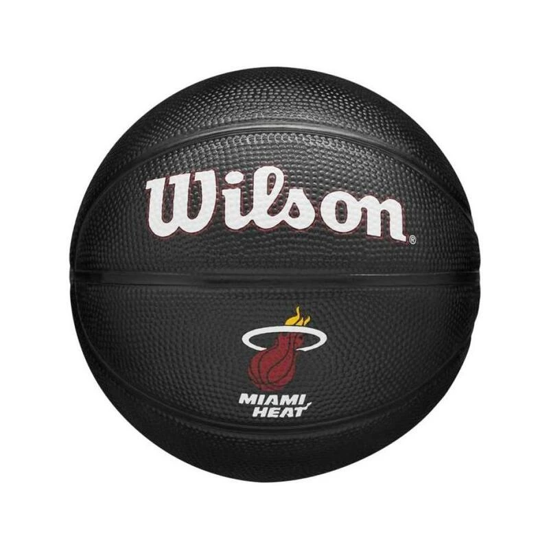 Mini Ballon De Basketball Wilson NBA Team Tribute – Miami Heat 3 Mini Ballon De Basketball Wilson NBA Team Tribute – Miami Heat