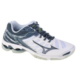 Mizuno Wave Voltage, Homme, Volleyball, Chaussures De Volleyball, Blanc