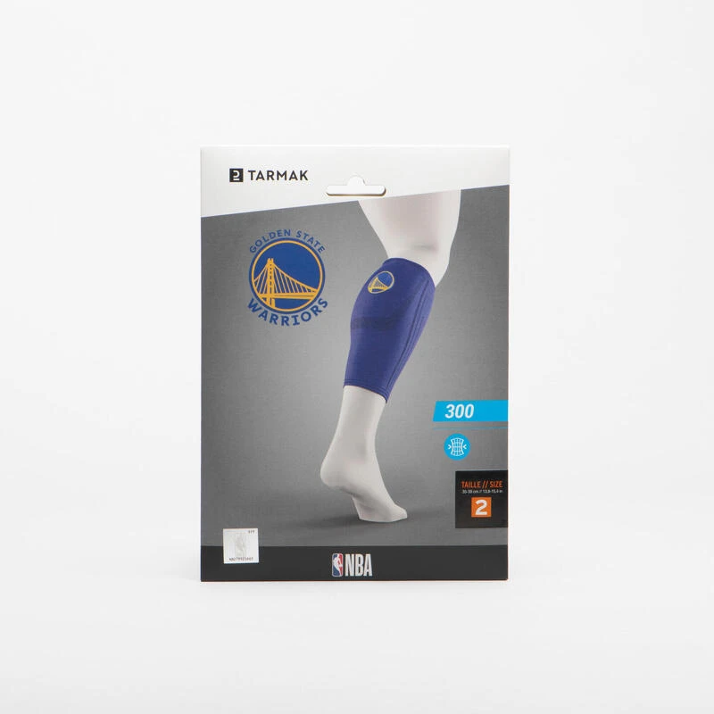 Molletière De Maintien Gauche/droite Adulte NBA Warriors - Soft 300 Bleu 6 Molletière De Maintien Gauche/droite Adulte NBA Warriors - Soft 300 Bleu – Image 4