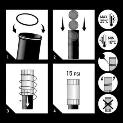 PADEL PRESSURISATEUR PP 500 VERT -Sports De Balle padel pressurisateur pp 500 vert 5