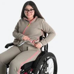 Decathlon Pantalon De Jogging Enfant Facile à Enfiler - Beige -Sports De Balle pantalon de jogging enfant facile a enfiler beige 2